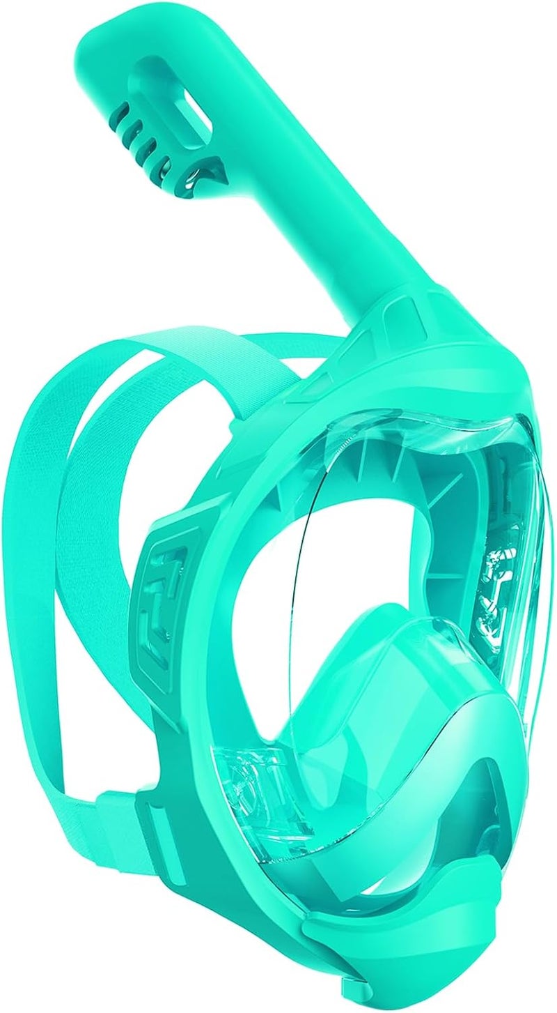 Jwintee Kids Full Face Snorkel Mask, Snorkeling Gear for Kids, Kids Scuba Mask and Snorkel, Diving Mask, Snorkeling Set, 180 Degree Panoramic View Anti-Fog Anti-Leak - Image 1
